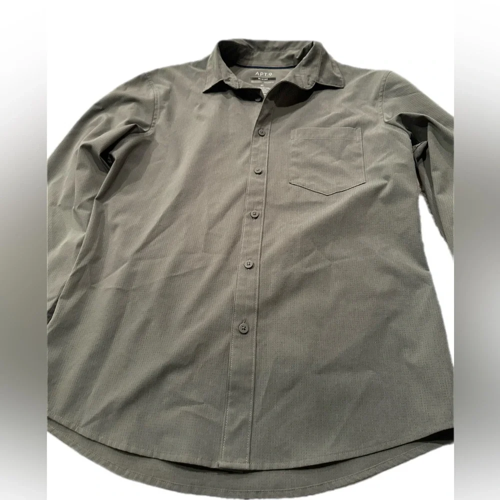 Apt‎ 9 slim fit men’s button down shirt